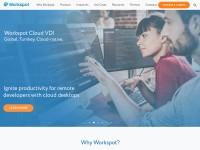 Desktop screenshot for workspot.com