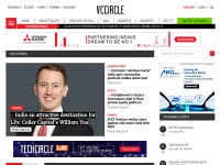 Desktop screenshot for vccircle.com