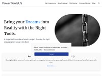 Desktop screenshot for powertoolsus.com
