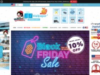 Desktop screenshot for ajwallpaper.com