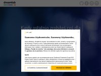 Desktop screenshot for dreamlab.pl