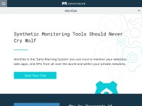Desktop screenshot for alertsite.com