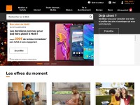 Desktop screenshot for orange.fr