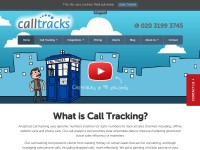 Desktop screenshot for calltracks.com