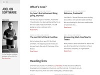 Desktop screenshot for joelonsoftware.com