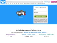 Desktop screenshot for twinkl.co.in