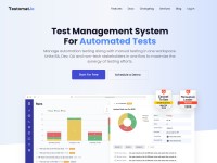 Screenshot of testomat.io