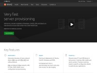 Desktop screenshot for maas.io