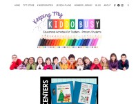Desktop screenshot for keepingmykiddobusy.com