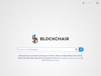 Desktop screenshot for blockchair.com