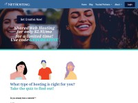 Desktop screenshot for nethosting.com