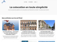 Desktop screenshot for colocation-colocataire.com