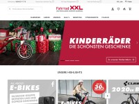 Desktop screenshot for fahrrad-xxl.de