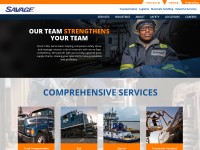 Desktop screenshot for savageservices.com