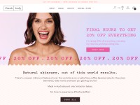 Desktop screenshot for frankbody.com