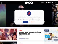 Desktop screenshot for shock.co