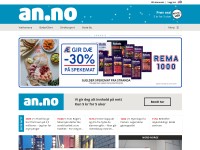Desktop screenshot for an.no