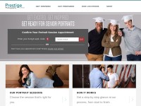 Desktop screenshot for prestigeportraits.com