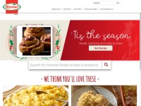Desktop screenshot for hormel.com