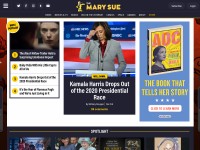 Desktop screenshot for themarysue.com