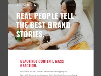 Desktop screenshot for realclever.com