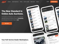 Desktop screenshot for acvauctions.com