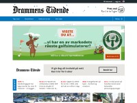 Desktop screenshot for dt.no