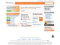 Desktop screenshot for geotrust.com