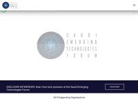Screenshot of emergingtechnologiesksa.com