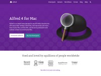 Desktop screenshot for alfredapp.com