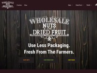 Desktop screenshot for wholesalenutsanddriedfruit.com