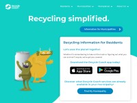 Desktop screenshot for recyclecoach.com