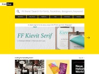 Desktop screenshot for fontshop.com