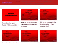 Desktop screenshot for gutefehler.de