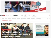 Desktop screenshot for bama.hu