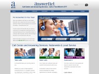 Desktop screenshot for answernet.com