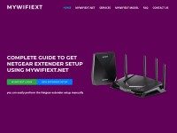 Desktop screenshot for www-mywifiext-net.net