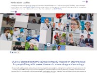 Desktop screenshot for ucb.com