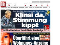 Desktop screenshot for bild.de