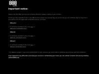 Desktop screenshot for 888.com