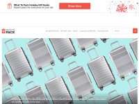 Desktop screenshot for whattopack.com