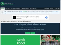 Desktop screenshot for techbike.vn