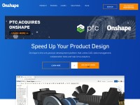 Desktop screenshot for onshape.com