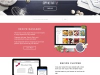 Desktop screenshot for copymethat.com