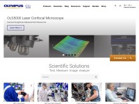 Desktop screenshot for olympus-ims.com