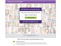 Desktop screenshot for mature-qualitysingles.com