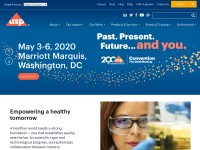 Desktop screenshot for usp.org