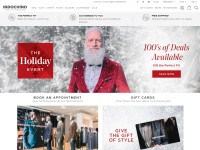 Desktop screenshot for indochino.com