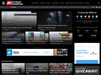 Desktop screenshot for androidheadlines.com
