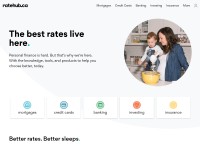 Desktop screenshot for ratehub.ca